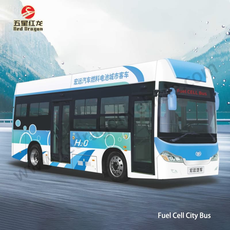 Autobús urbano de 28 plazas con pila de combustible de hidrógeno a la venta