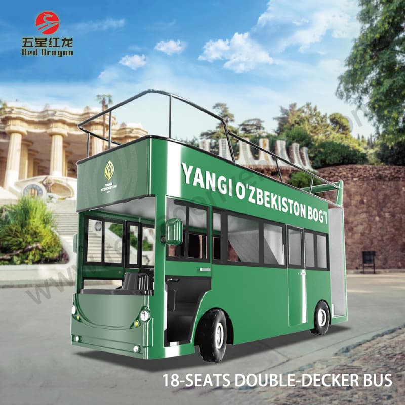 Proveedor de 18 asientos personalizables autobús de dos pisos autobús turístico eléctrico